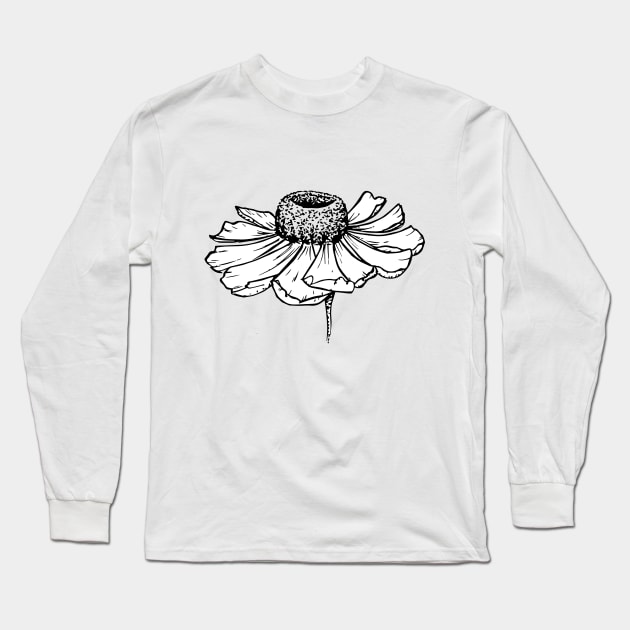 Sunflower Long Sleeve T-Shirt by Enami